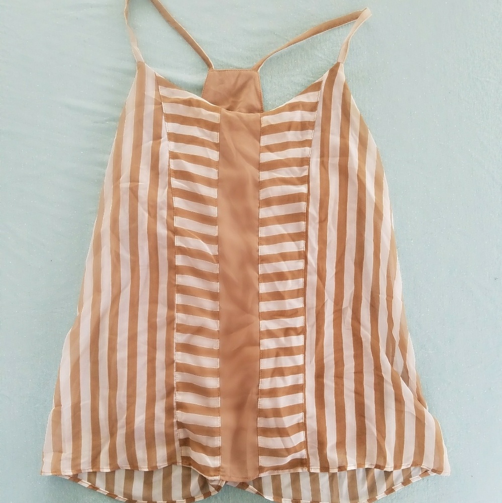 Women's NY&C Striped Blouse